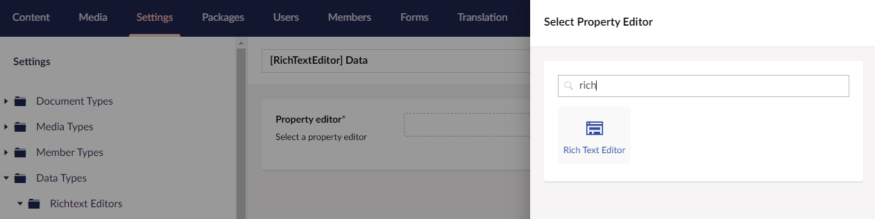 Create a new data type for data